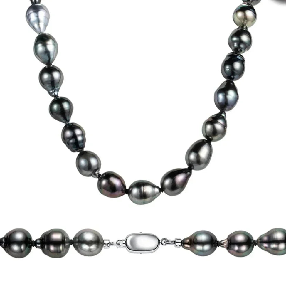 Collier Perle de Tahiti Argent - Éclat Naturel