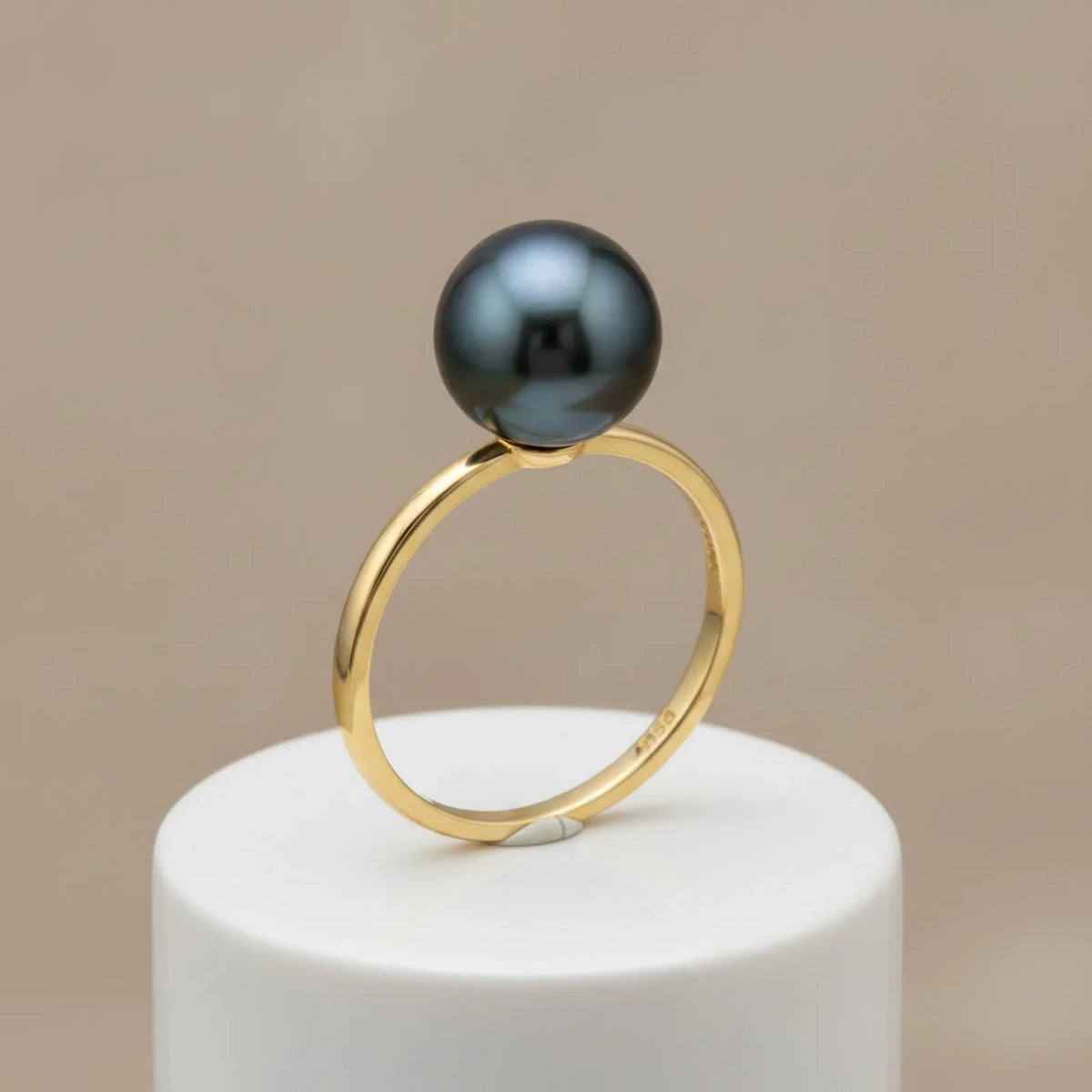 Bague Anaïs Perle de Tahiti Or Jaune 18K