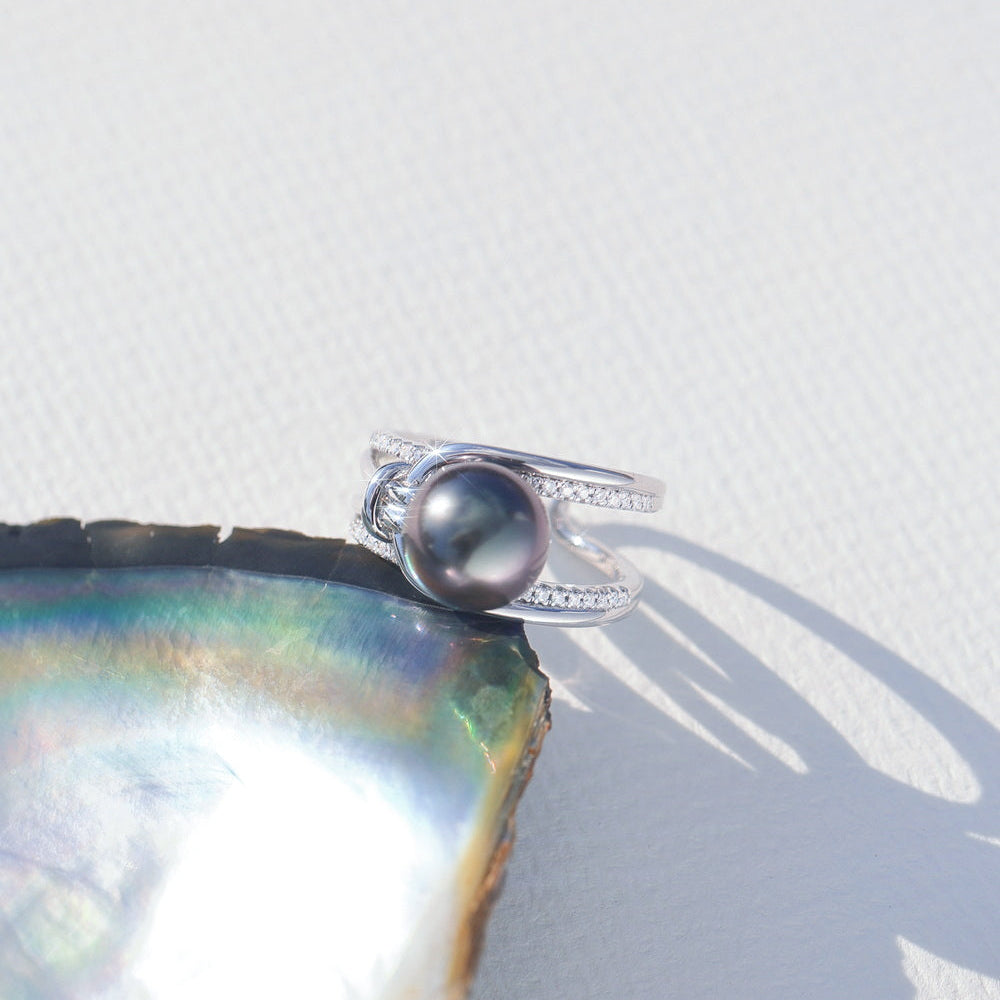 Bague Perle de Tahiti Lola