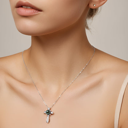Pendentif Perle de Tahiti en Croix