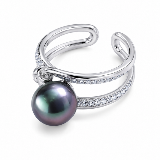 Bague Perle de Tahiti Lola