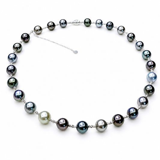 Collier Perle de Tahiti Titaina Or 18K
