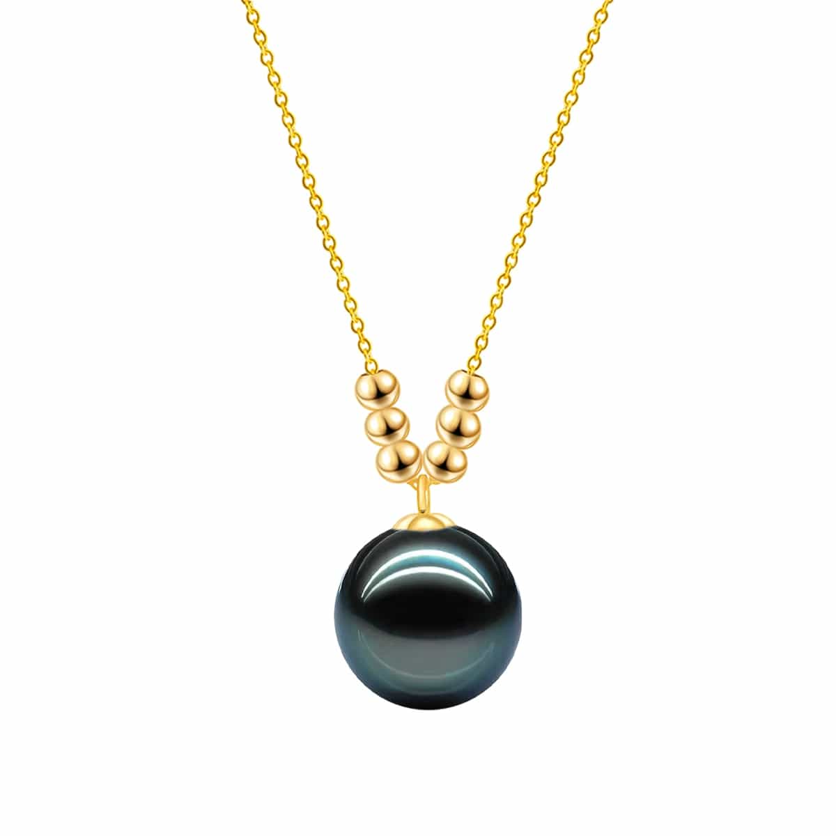 Pendentif Perle de Tahiti Or Jaune 18k
