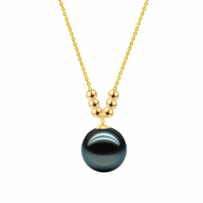 Pendentif Perle de Tahiti Or Jaune 18k