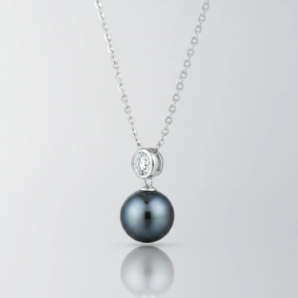 Pendentif Perle Noire de Tahiti Or 18K