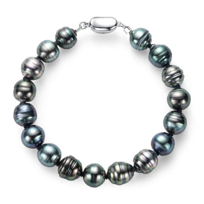 Bracelet Roxane Perles de Tahiti Argent