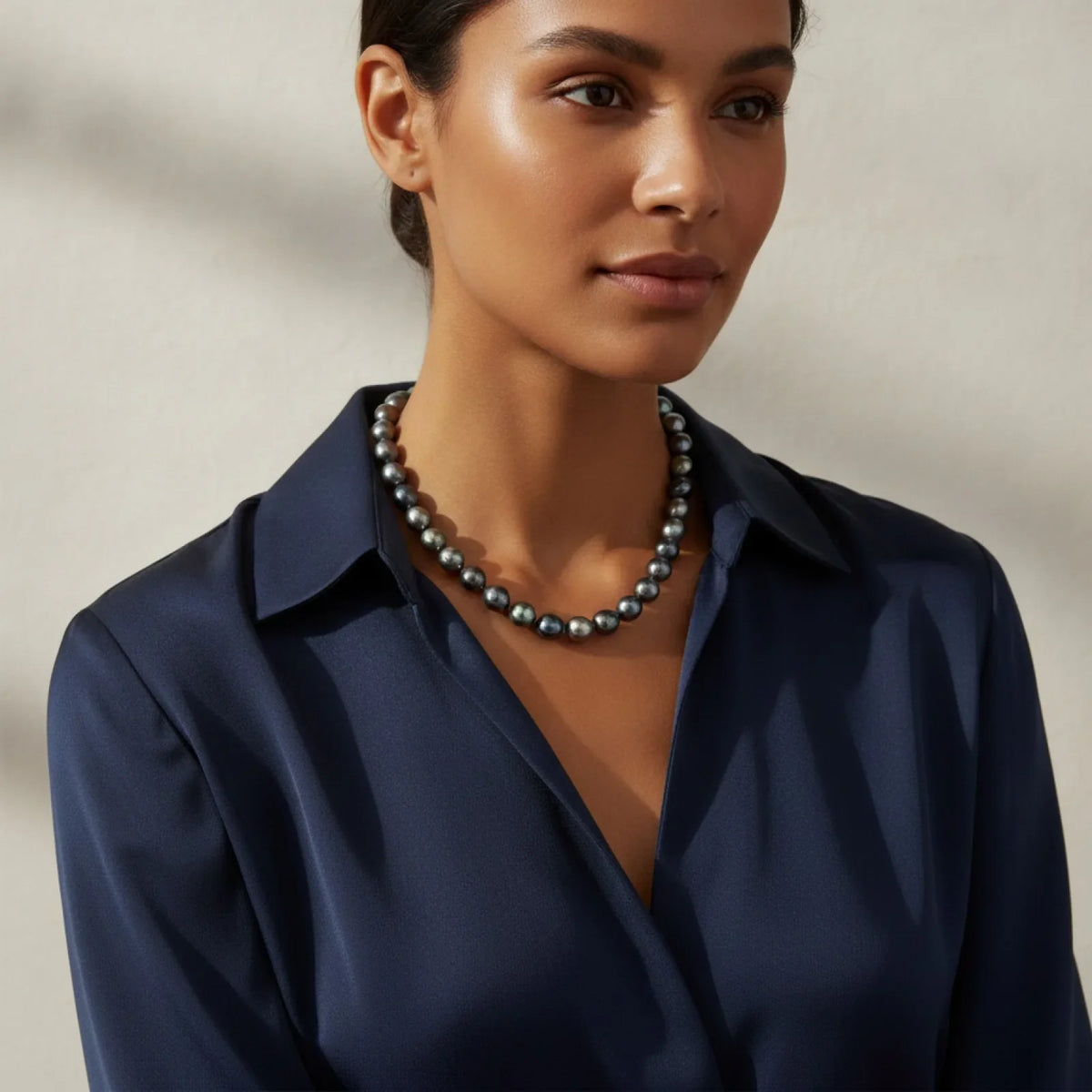 Collier Perle de Tahiti Baroque Heirani 45cm