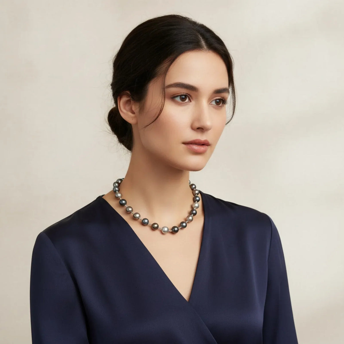 Collier Perle de Tahiti Titaina Or 18K