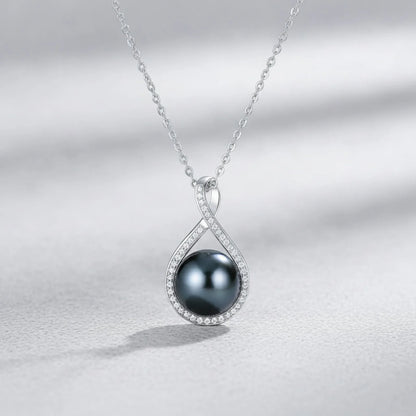 Pendentif Perle de Tahiti Argent Infini