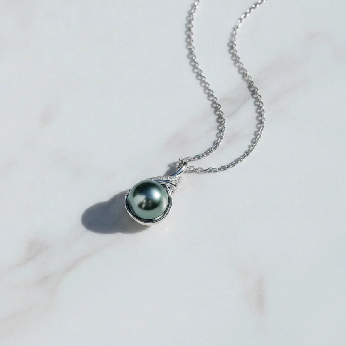 Pendentif Perle de Tahiti Argent Phénix